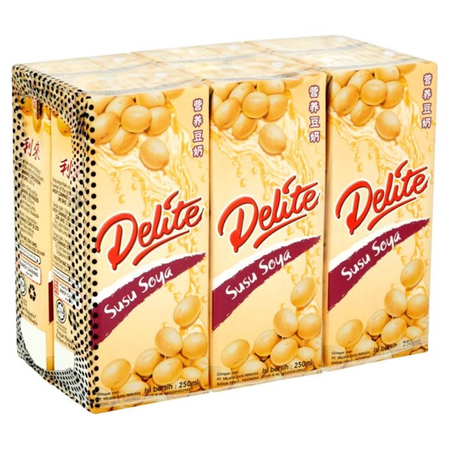 Delite Soya Bean (250ml x 24)